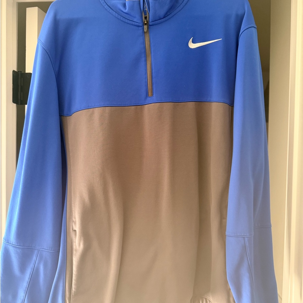 Nike Men's Performance Jacket in Blue and Gray